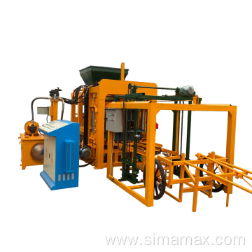 Qt4-15 Fully-Automatic Concrete solid Block Machine